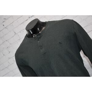 An‎ Original Penguin by Munsingwear Shirt Henley Mens Size 2XL Green Cotton
